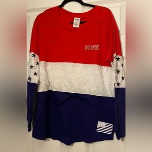 Patriotic Pink Top